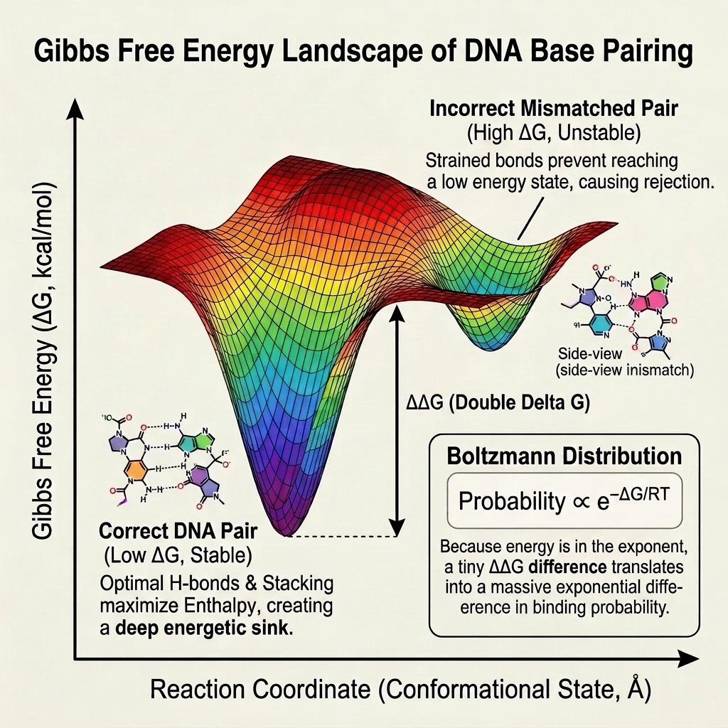 Gibbs Free Energy Landscape
